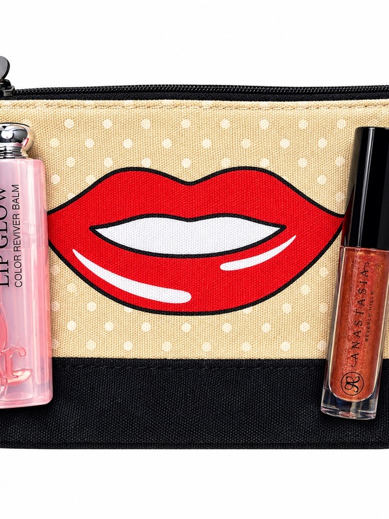 Dior Other - Makeup Pouch with Lip Bundle (Dior and Anastasia Lip Gloss
